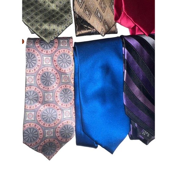 GEORGE tie lot of 10, 100% silk - Picture 2 of 5